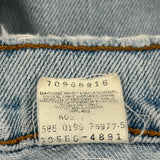 Made In USA Levis 560 Jeans - 32W 34L Light Wash Cotton