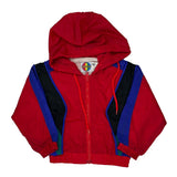 Age 2 London Fog Windbreaker - 2XS Red Nylon