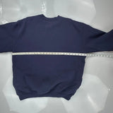 Carhartt Sweatshirt - Large Navy Cotton