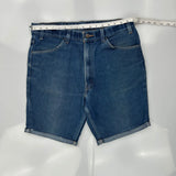 Levis Denim Shorts - 36W 10L Blue Cotton Blend