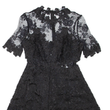 GUESS Womens Playsuit Black Wide-Leg XS