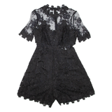 GUESS Womens Playsuit Black Wide-Leg XS