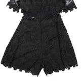 GUESS Womens Playsuit Black Wide-Leg XS