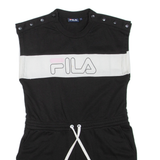 FILA Womens Playsuit Black Wide-Leg L