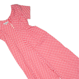 JONATHAN MARTIN Womens Jumpsuit Pink Spotted Wide-Leg M