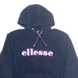 ELLESSE Oversized Fleece Womens Blue Hoodie XS
