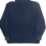 ELLESSE Oversized Fleece Womens Blue Hoodie XS