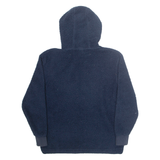 ELLESSE Oversized Fleece Womens Blue Hoodie XS