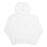 NIKE Swoosh Mens White Hoodie S