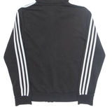ADIDAS Womens Black Hoodie Full Zip M