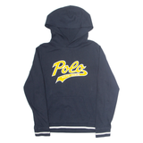 POLO RALPH LAUREN 18-20 Womens Blue Hoodie XL