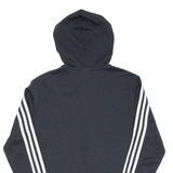 ADIDAS Womens Black Hoodie Full Zip S