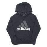 ADIDAS Mens Black Hoodie S