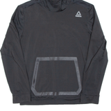 REEBOK Mens Black Hoodie M