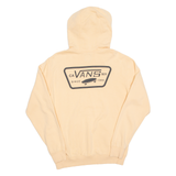VANS Womens Yellow Hoodie S