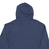 CHAMPION Womens Blue Hoodie 2XL