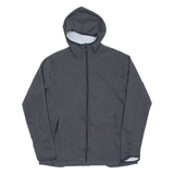 ADIDAS Womens Grey Hoodie Full Zip M