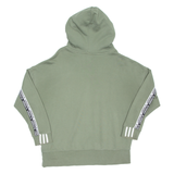 ADIDAS Womens Green Hoodie UK 16