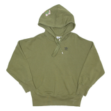 ADIDAS Oversized Womens Green Hoodie UK 6