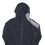 ADIDAS Womens Black Hoodie Full Zip S