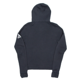 ADIDAS Womens Black Hoodie Full Zip S