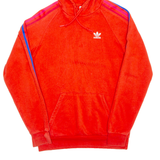 ADIDAS Womens Red Hoodie S