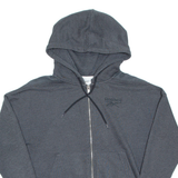 REEBOK Womens Grey Hoodie Full Zip XS