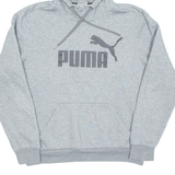 PUMA Mens Grey Hoodie S