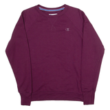 CHAMPION Authentic Athletic Wear Womens Sweatshirt Purple M