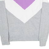 FILA Womens Sweatshirt Purple 1/4 Zip S