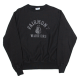 CHAMPION REVERSE WEAVE Fairmont Warriors Womens Sweatshirt Black USA M
