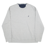 NAUTICA Mens Sweatshirt Grey XL