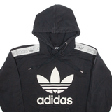 ADIDAS Womens Black Hoodie UK 10