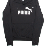 PUMA Womens Black Hoodie UK 12