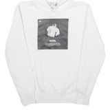 CHAMPION Mens White Hoodie S