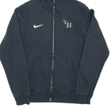 NIKE Mens Black Hoodie Full Zip S