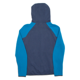 NIKE Mens Blue Hoodie Full Zip S