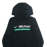 NIKE Belfast Mens Black Hoodie M