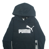 PUMA Mens Black Hoodie L