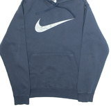 NIKE Mens Blue Hoodie S