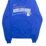 NIKE Mens Blue Hoodie USA XL