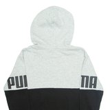 PUMA Mens Grey Hoodie L