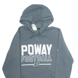 ADIDAS Mens Grey Hoodie L