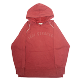 LEVI'S Mens Red Hoodie L