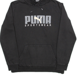 PUMA Mens Black Hoodie M