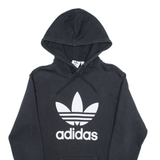 ADIDAS Mens Black Hoodie S