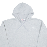 FILA Womens Grey Hoodie UK 12
