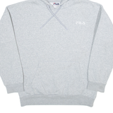 FILA Womens Grey Hoodie UK 12