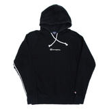 CHAMPION Mens Black Hoodie M