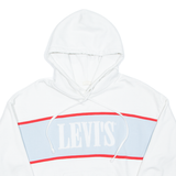 LEVI'S Womens White Hoodie XS